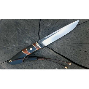 ОКО ДРАКОНА ніж ручної роботи майстра студії Павла Гончаренка, замовити купити в Україні. Сталь N690 61 HRC. Photo 3